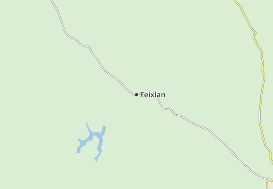 Karte Stadtplan Feixian