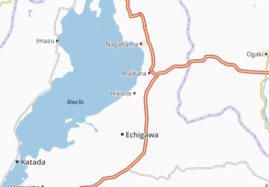 Hikone Map