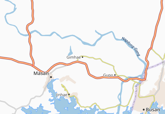 Mapa Gimhae