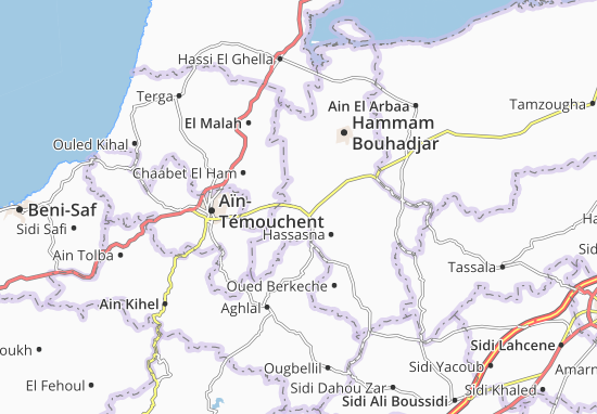 Mapa Chentouf