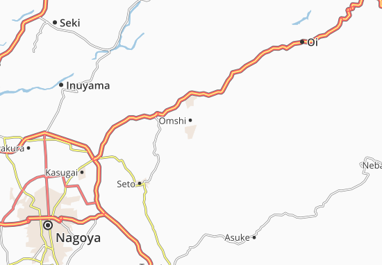 Karte Stadtplan Oroshi
