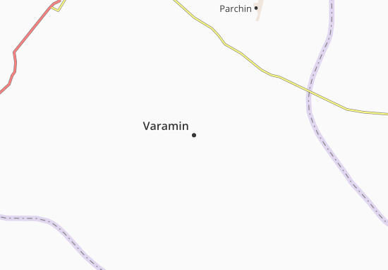 Mapa Varamin