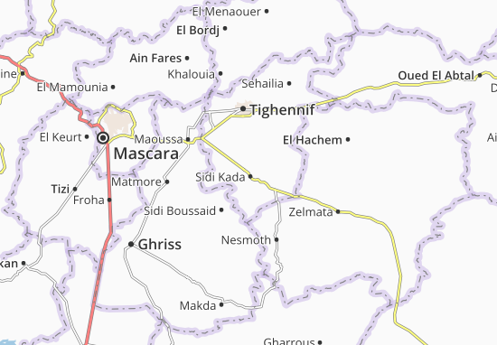 Mapa Sidi Kada