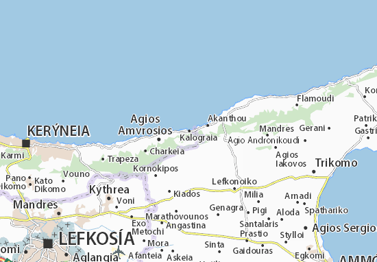 Kalograia Map