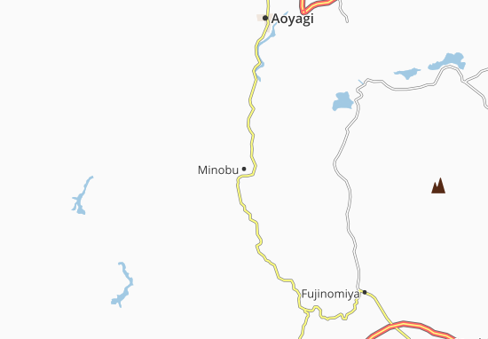 Mapa Minobu
