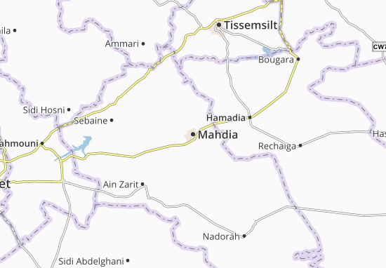 Mapa Mahdia