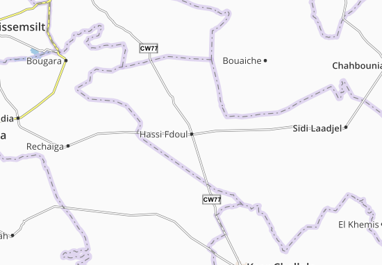 Hassi Fdoul Map