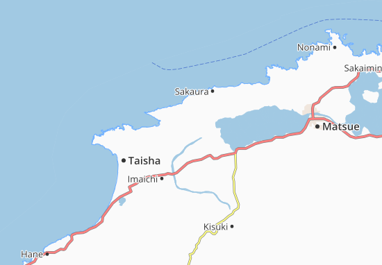 Karte Stadtplan Hirata
