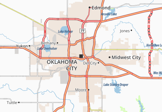Oklahoma City Map