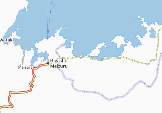 Karte Stadtplan Takahoma