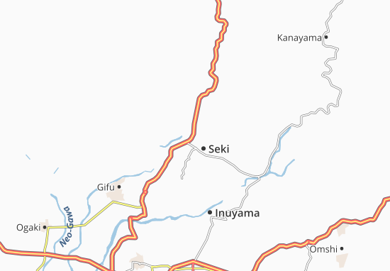 Karte Stadtplan Shimouchi