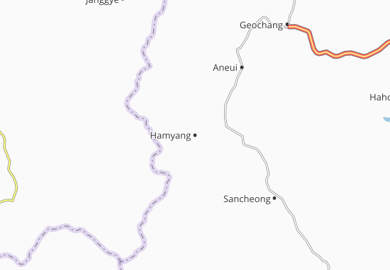 Mapa Hamyang