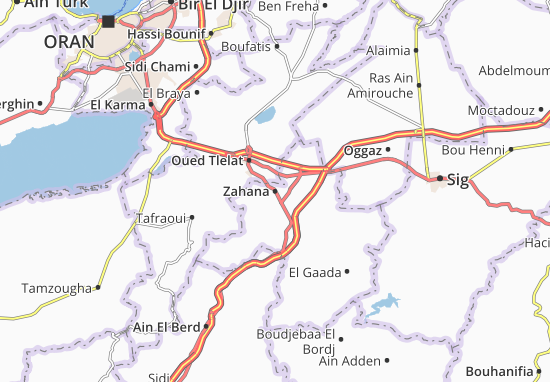 Zahana Map