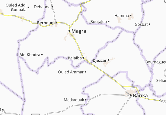 Karte Stadtplan Belaiba