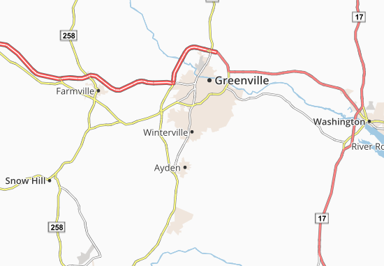 Winterville Map