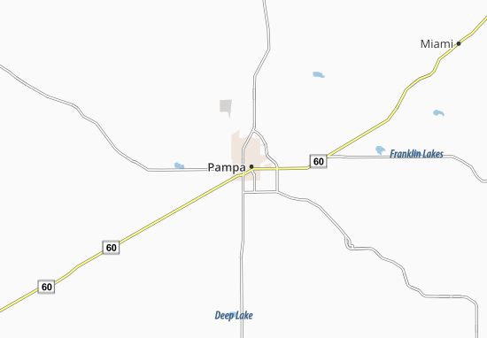 Karte Stadtplan Pampa
