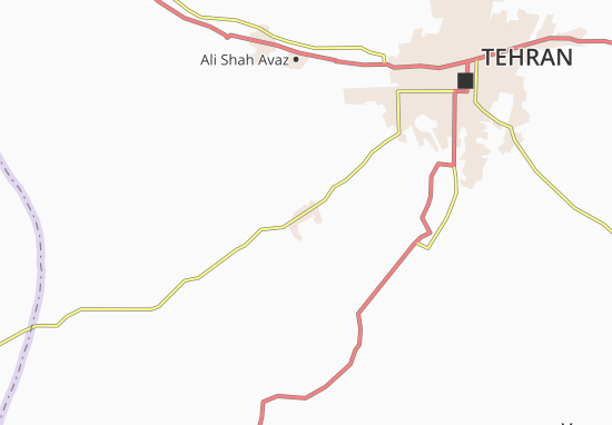 Kaart Plattegrond Ehsanabad