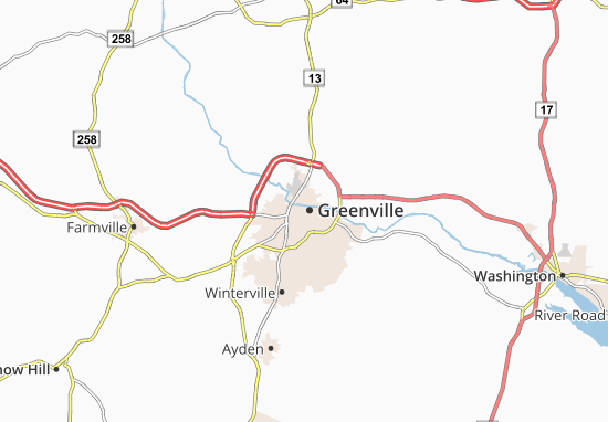 Mapas-Planos Greenville