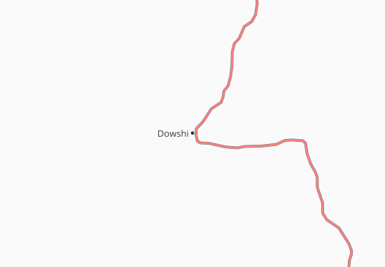 Karte Stadtplan Dowshi