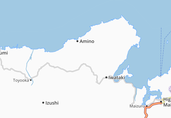 Mapa Mineyama