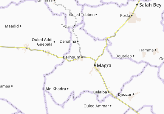 Mapa Berhoum