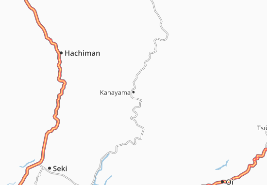 Karte Stadtplan Kanayama