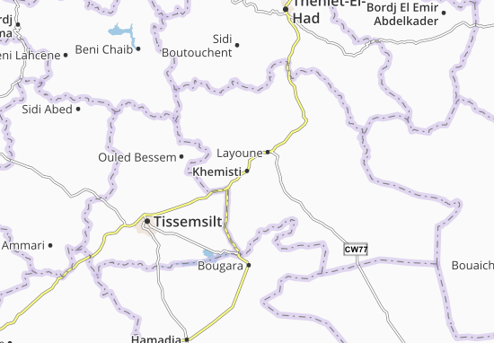 Khemisti Map