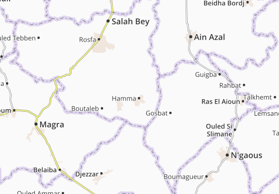 Mapa Hamma