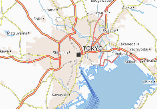 Mappe-Piantine Tokyo