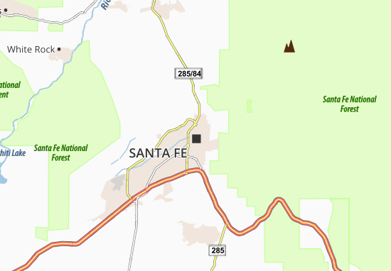 Carte-Plan Santa Fe