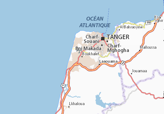 Boukhalef Map