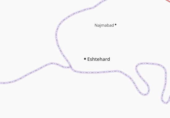 Mapa Eshtehard