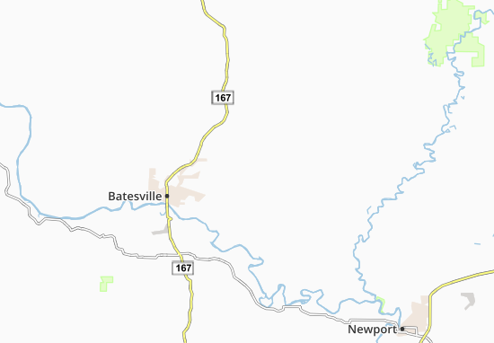 Gainsboro Map
