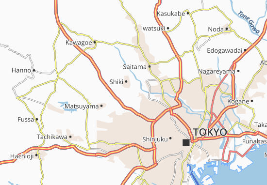 Asaka Map