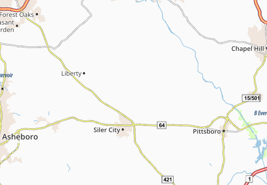 Mapa Crutchfield Crossroads