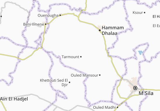 Mapa Tarmount