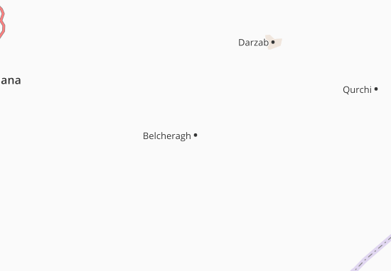 Karte Stadtplan Belcheragh