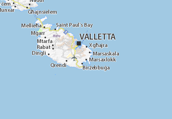 Mapa Marsaxlokk