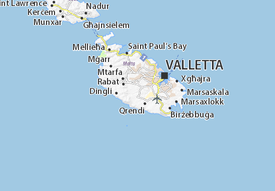 Karte Stadtplan Siġġiewi