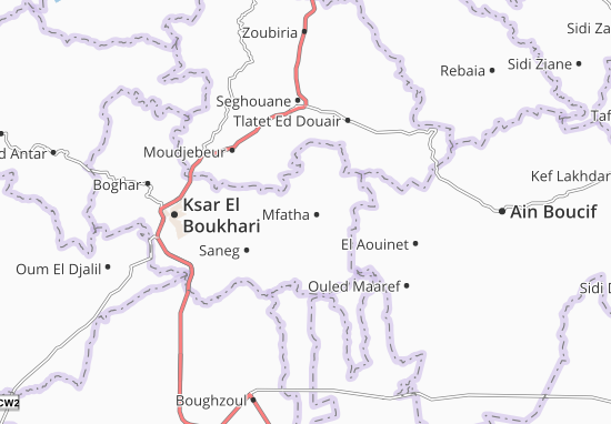 Kaart Plattegrond Mfatha