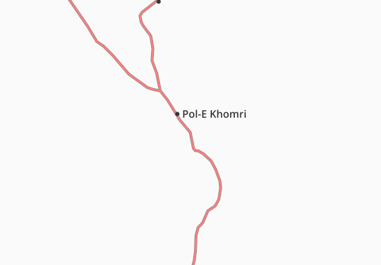 Kaart Plattegrond Puli Khumri