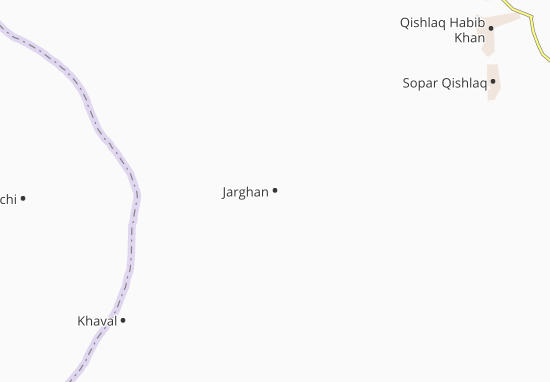 Mapa Jarghan