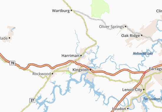 Harriman Map