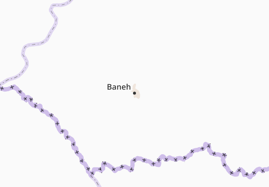Mapa Baneh