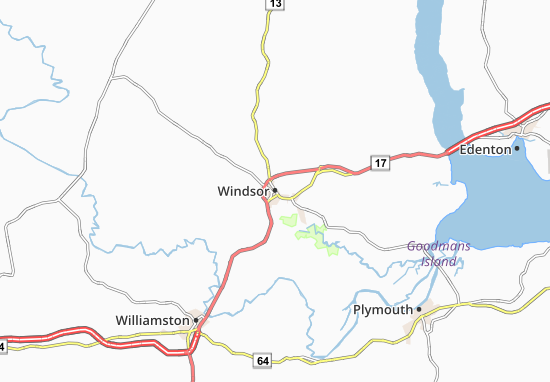 Kaart Plattegrond Windsor