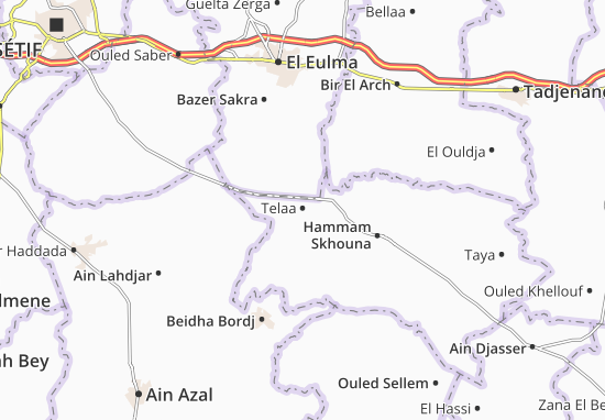 Telaa Map
