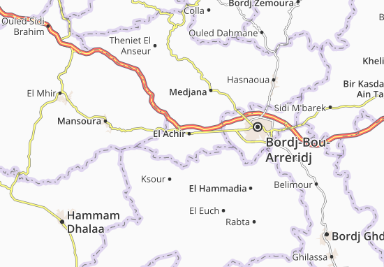 El Achir Map