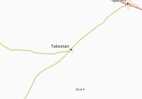 Karte Stadtplan Takestan