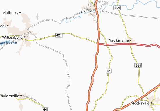 Osbornville Map