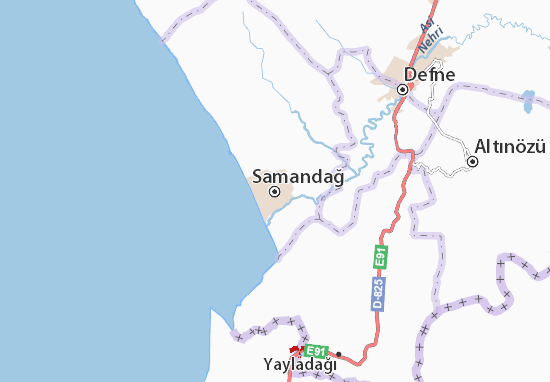Samandağ Map